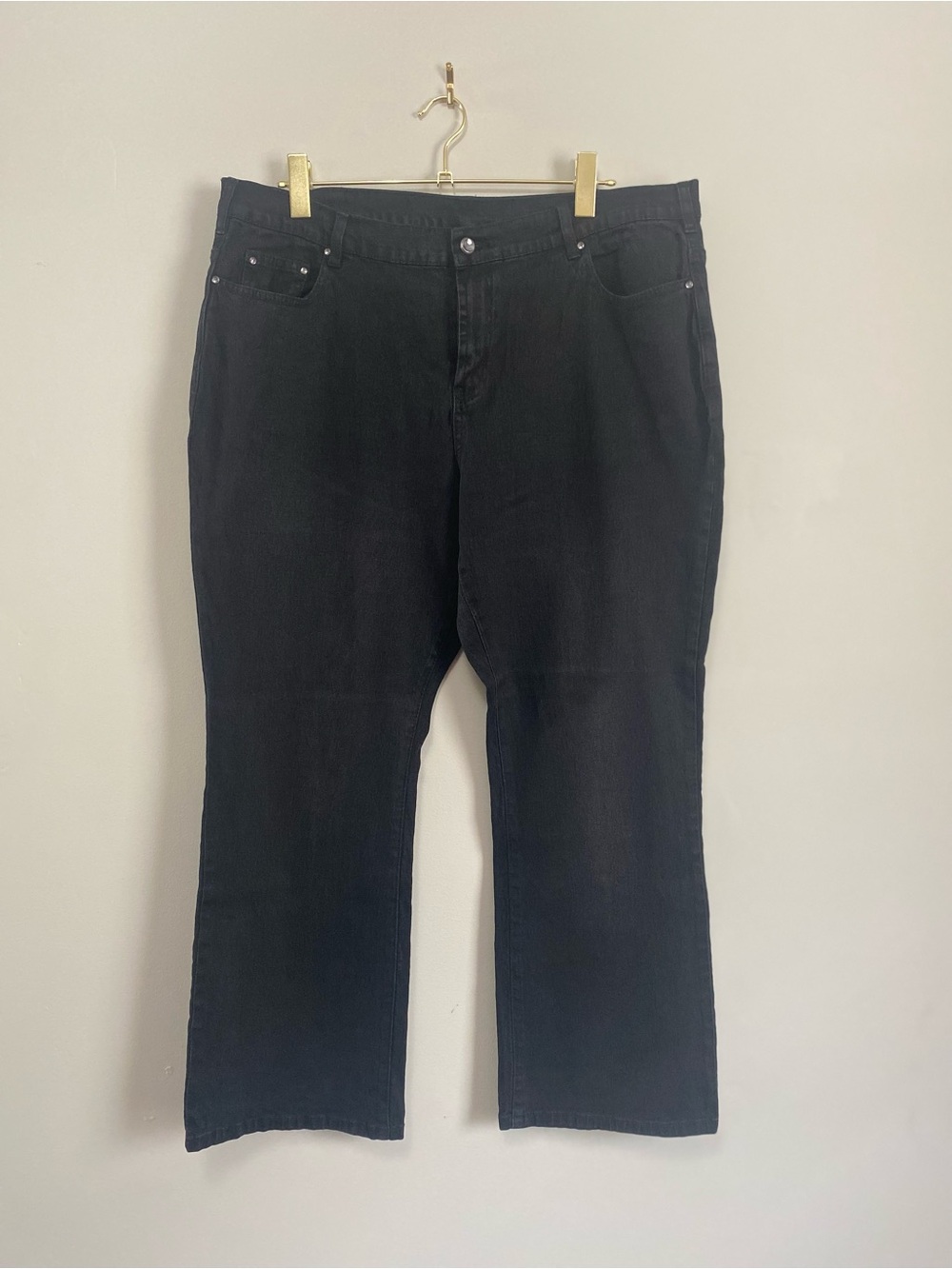 DG2 by Diane Gilman Jeans 18WP Embellished Western Grunge Goth Retro Biker Rodeo